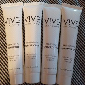 Vive Skincare Travel Body and Shower Set